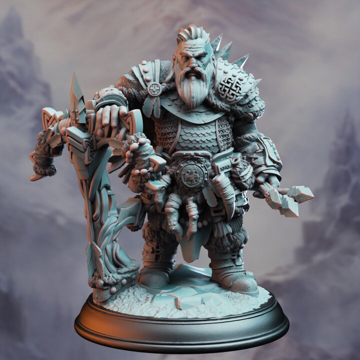 Dwarf Monster Slayer Ranger - Telnam Gnik | DM Stash | DnD | Fantasy | Miniature