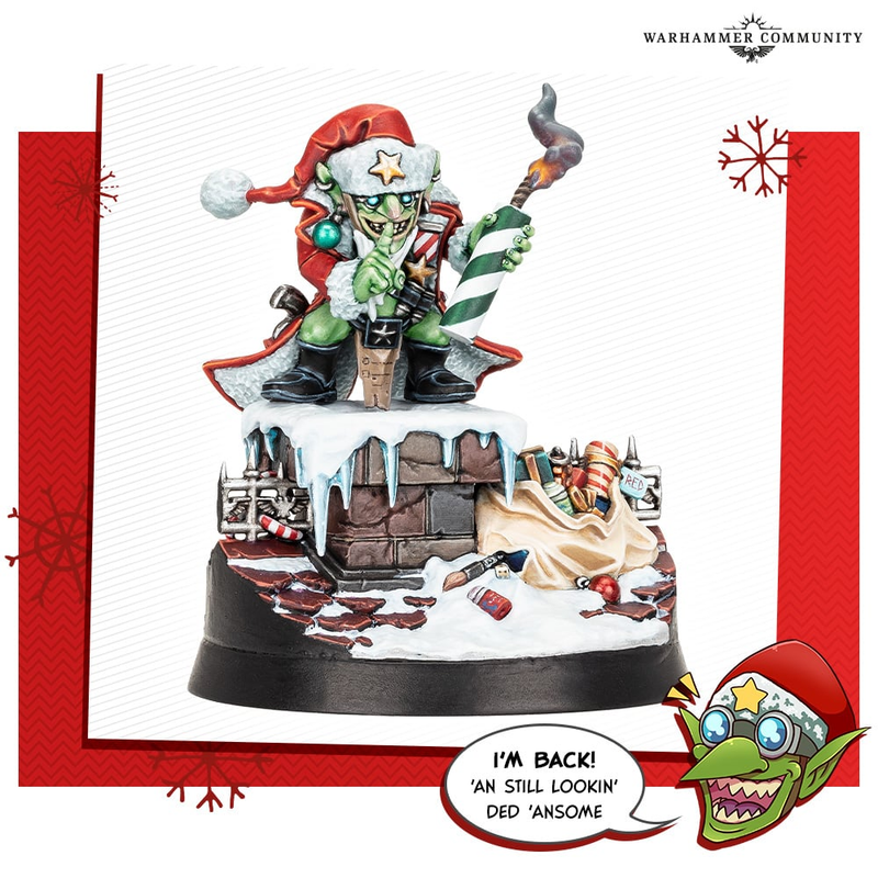 Warhammer 40k Orks : Da Red Gobbo's Surprise • Christmas Promo 2023 50-61