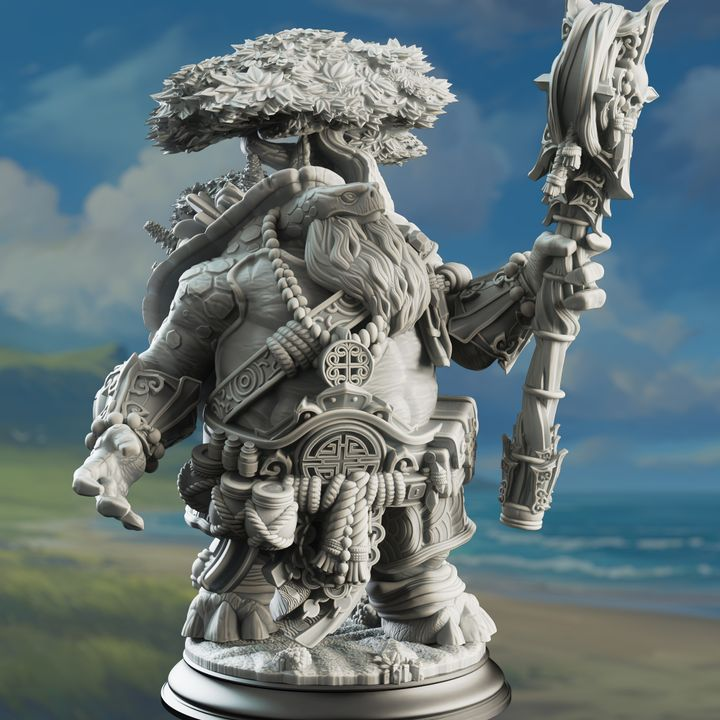 Tortle Wiseman Wizard - Elki the Wanderer | DM Stash | DnD | Fantasy | Miniature