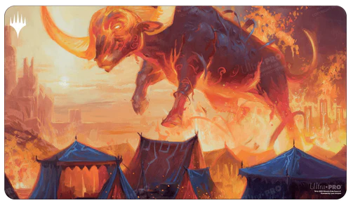 Wilds of Eldraine Restless Bivouac Standard Gaming Playmat for Magic: The Gathering