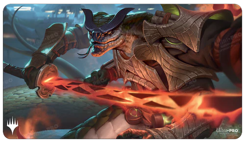 Kamigawa Neon Dynasty Chishiro, the Shattered Blade Standard Gaming Playmat for Magic: The Gathering