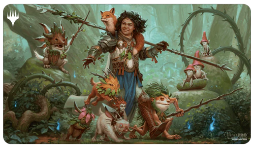 Wilds of Eldraine Ellivere of the Wild Court Standard Gaming Playmat for Magic: The Gathering