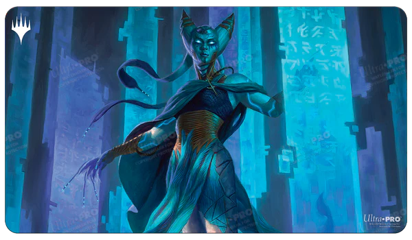 Kamigawa Neon Dynasty Tamiyo, Compleated Sage Standard Gaming Playmat for Magic: The Gathering