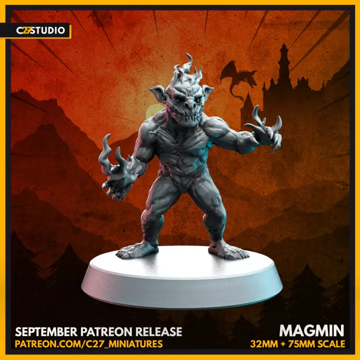 Magmin / 32mm / 1 Inch Base