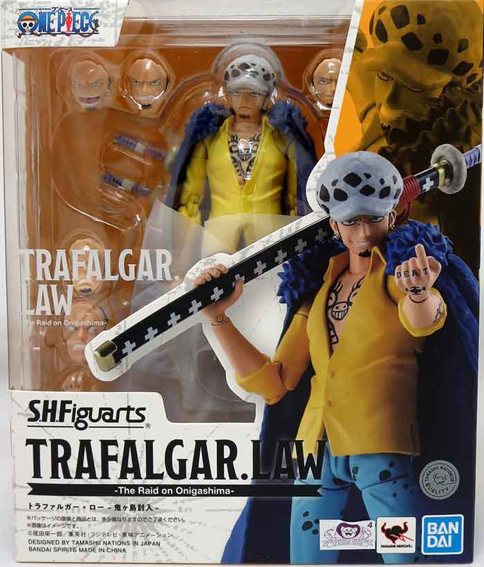 TRAFALGAR LAW ONE PIECE SH FIGUARTS