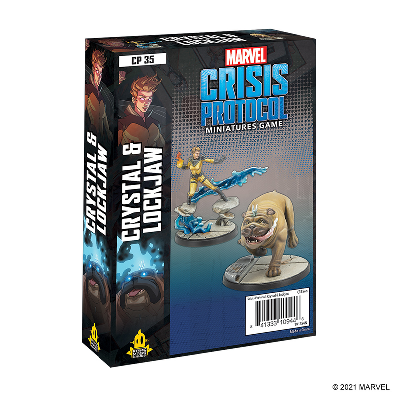 Marvel Crisis Protocol: Crystal and Lockjaw