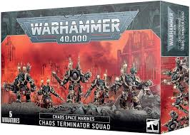 Warhammer 40K: Chaos Space Marines Chaos terminator Squad