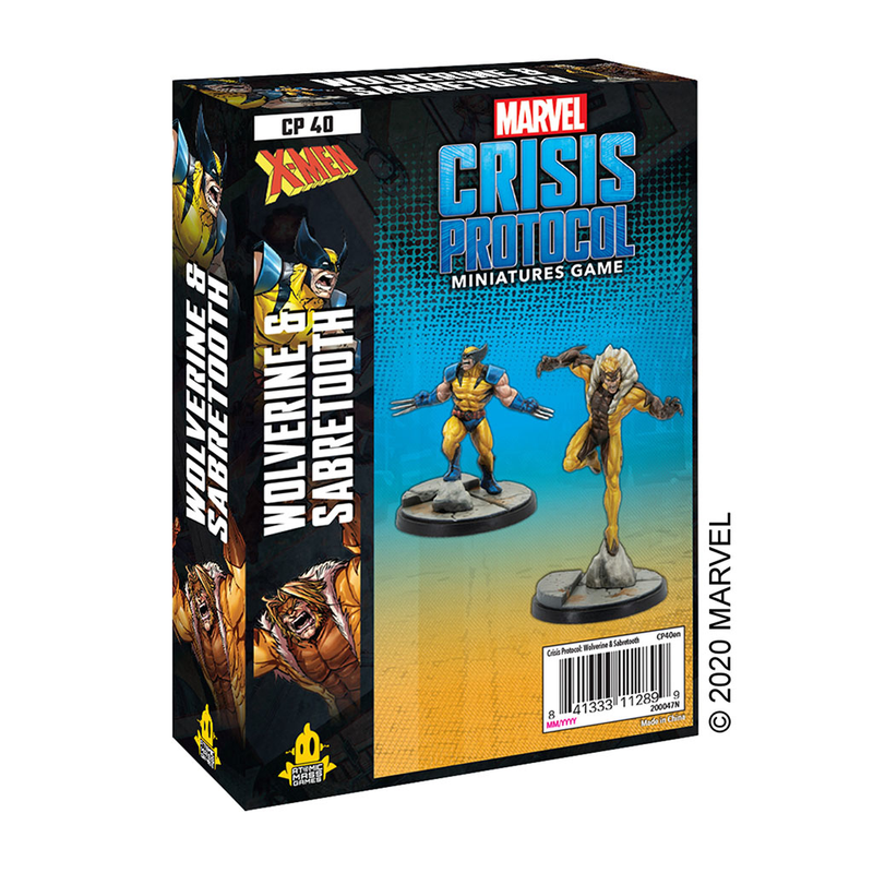 Marvel Crisis Protocol: Wolverine & Sabertooth