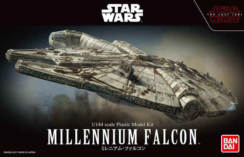 Bandai Star Wars 1/144 Millennium Falcon "Star Wars: The Last Jedi"