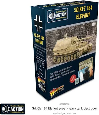 Bolt Action: German Army - Sd.Kfz 184 Elefant Super-Heavy Tank Destroyer