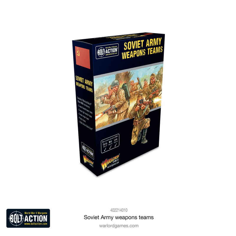 Bolt Action: Russian Army - Weapons Teams