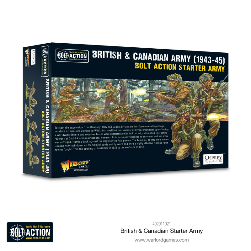 Bolt Action: Starter Box - British & Canadian Army 1943-1945