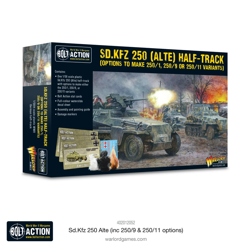 Bolt Action: German Army - Sd.Kfz 250 (Alte) half-track