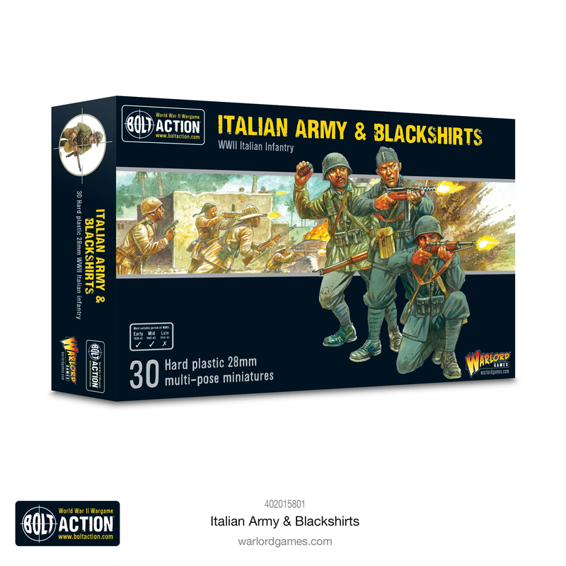 Bolt Action: Italian Army - Italian Infantry & Blackshirts