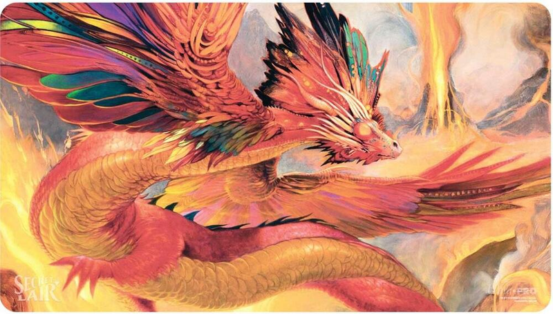 Secret Lair 2024 Julie Bell - Shivan Dragon Standard Gaming Playmat for Magic: The Gathering