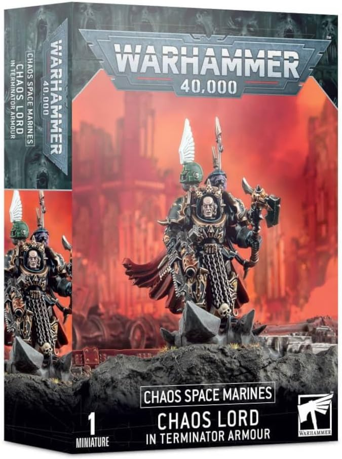 Warhammer 40K: Chaos Space Marines - Chaos Lord in Terminator Armour