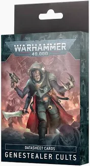 Warhammer 40k: Genestealer Cults - Datasheet Cards