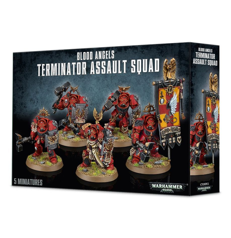 Warhammer 40k: Blood Angels - Terminator Assault Squad