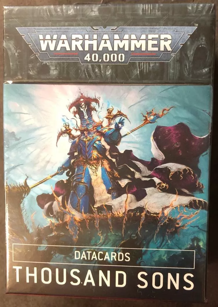 Warhammer 40K: Thousand Sons Datacards