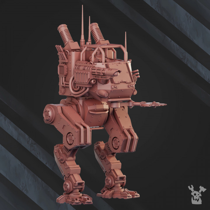 Light Stomper Mech "Arctic Fox" AF-170 | DakkaDakka | Grim Dark | Fantasy | One Page Rules