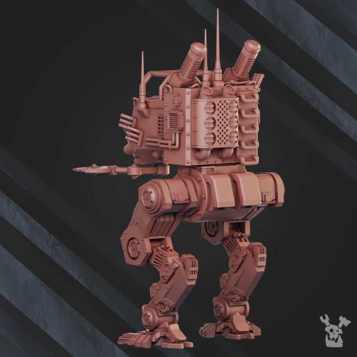 Light Stomper Mech "Arctic Fox" AF-170 | DakkaDakka | Grim Dark | Fantasy | One Page Rules