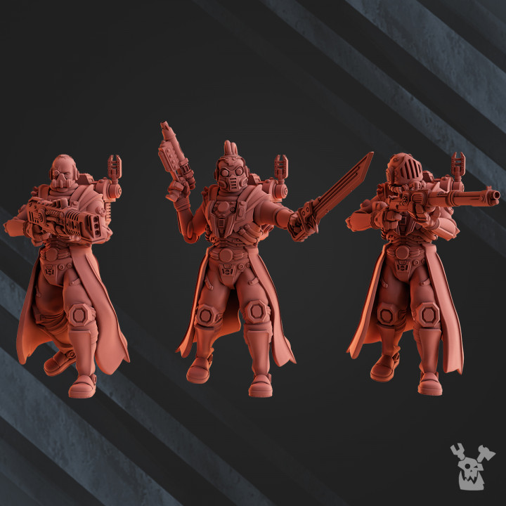 Machine Cult Scout Warriors Assembly Kit | DakkaDakka | Grim Dark | Fantasy | One Page Rules