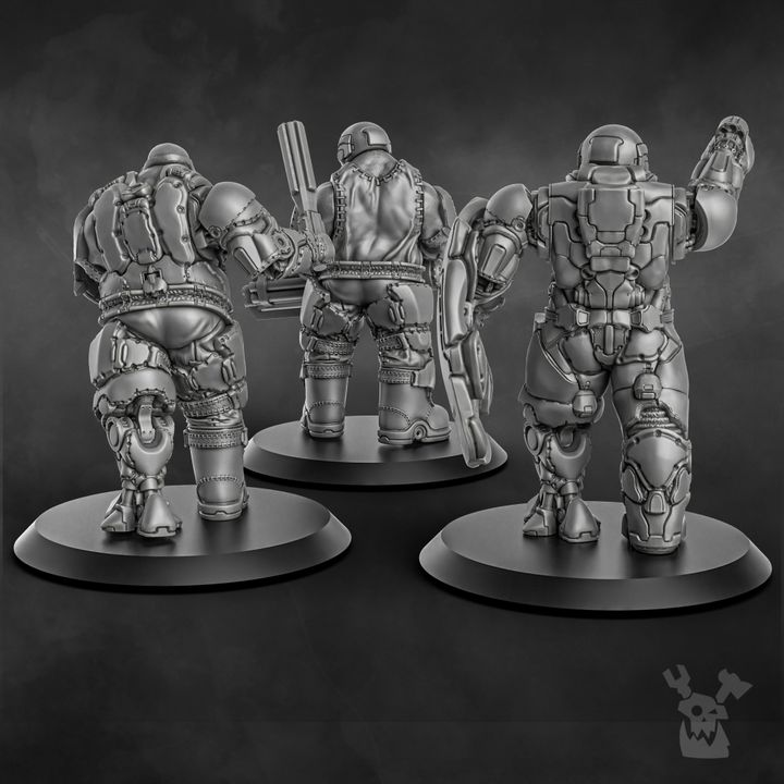 Steamguard Ogre Squad Kit | DakkaDakka | Grim Dark | Fantasy | One Page Rules