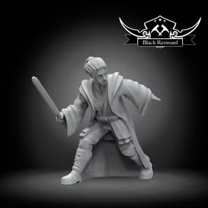 Ancient Mystical Warrior lonna | Star Wars Legion Proxy | RPG | Miniature