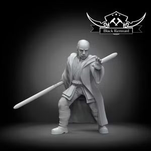 Ancient Mystical Warrior Zez | Star Wars Legion Proxy | RPG | Miniature