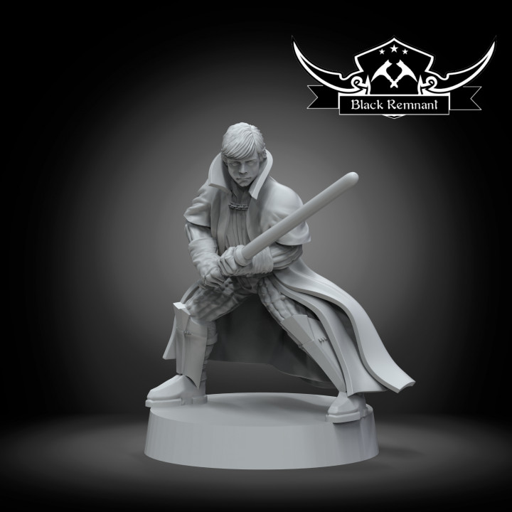 Authority Luke | Star Wars Legion Proxy | RPG | Miniature