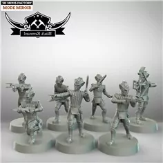 Feline Troopers | Star Wars Legion Proxy | RPG | Miniature