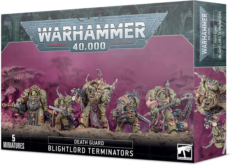 Warhammer 40k: Death Guard - Blightlord Terminators