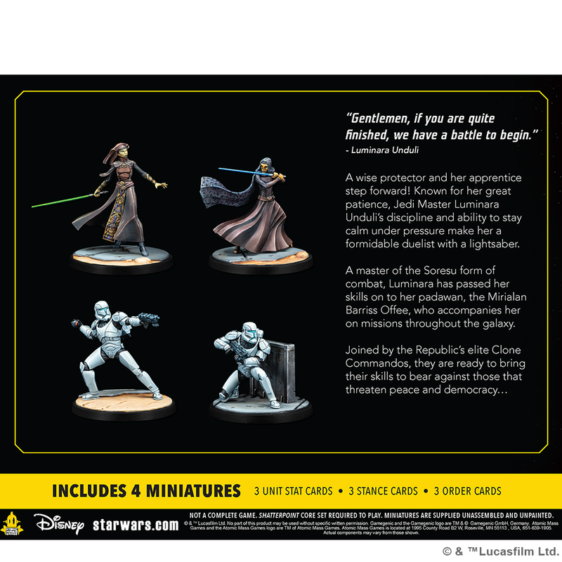 STAR WARS: SHATTERPOINT - PLANS AND PREPARATION SQUAD PACK