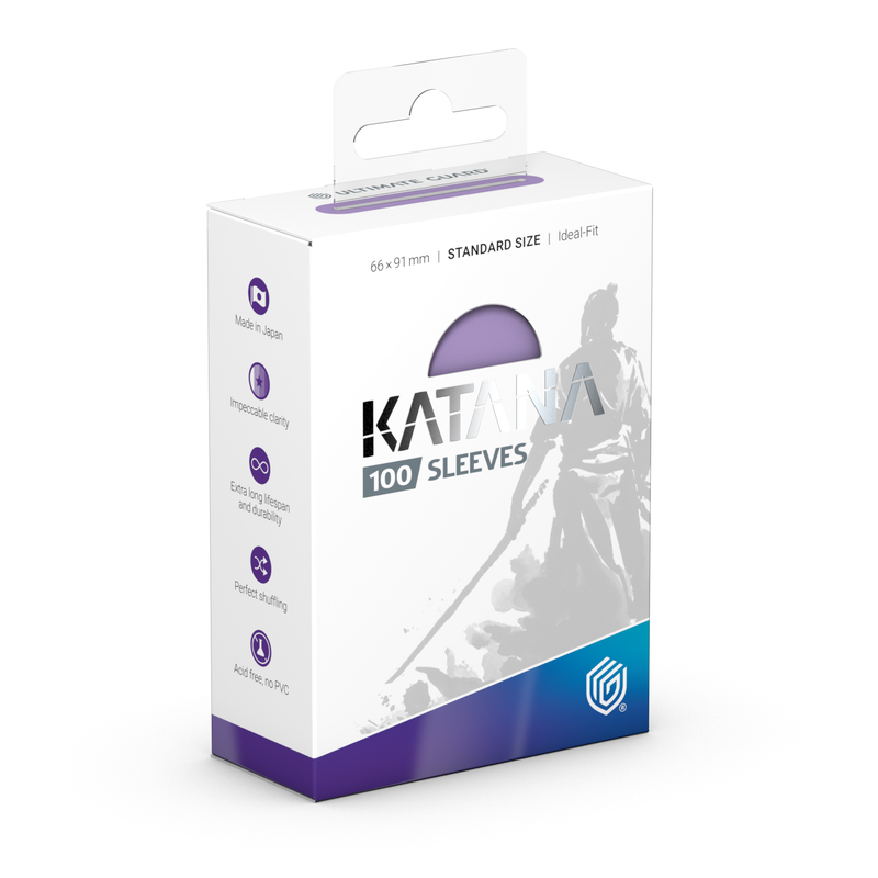 Ultimate Guard Katana Sleeves Standard Size 100 ct.