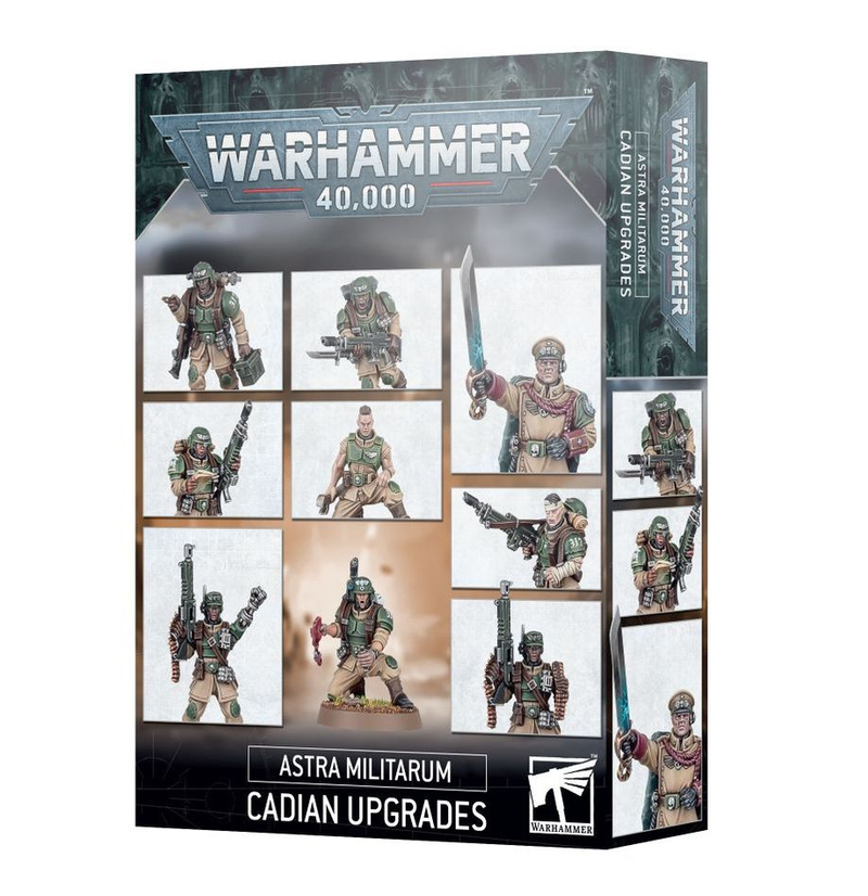 Warhammer 40k: Astra Militarum - Cadian Upgrades