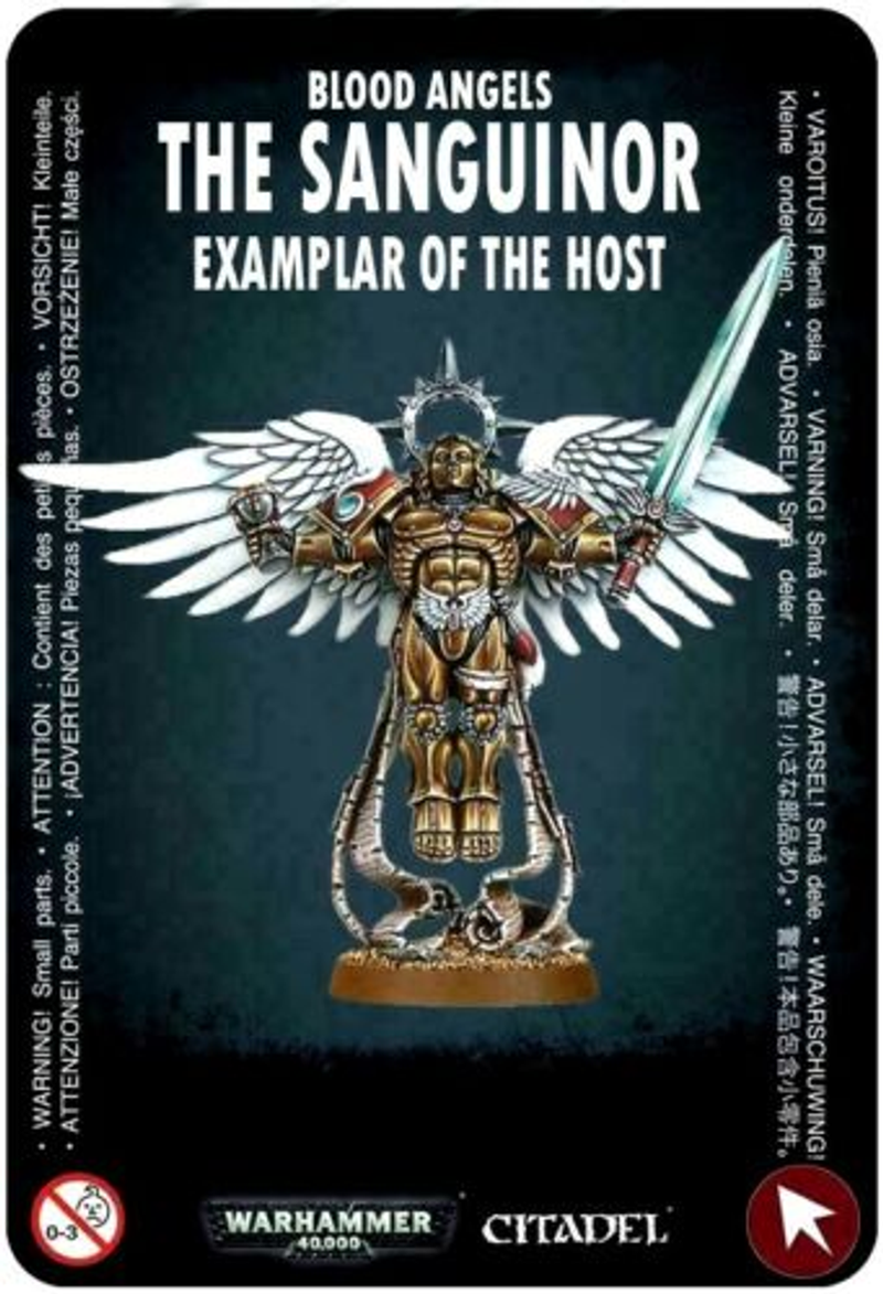 Warhammer 40k: Blood Angels - The Sanguinor, Exemplar of the Host (Citadel Finecast)