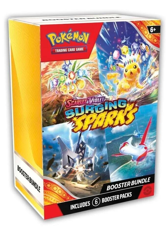 Pokemon Surging Sparks Booster Bundle