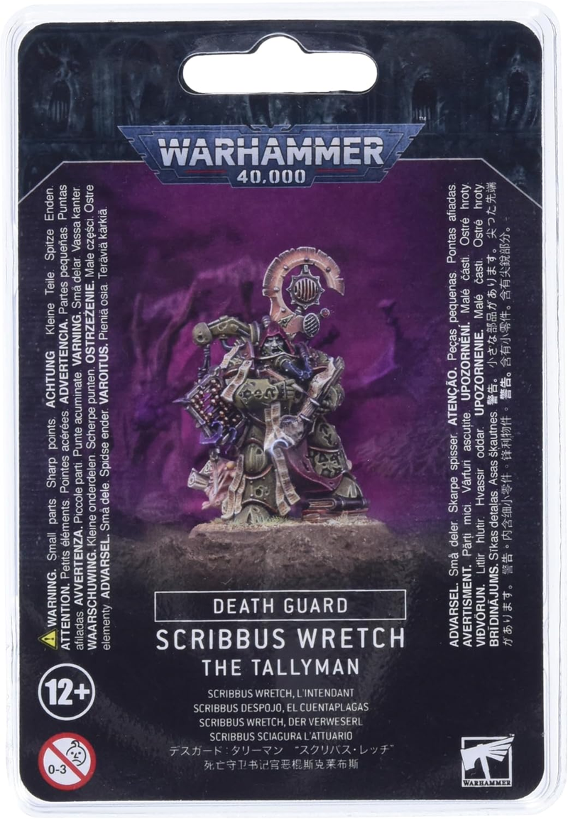 Warhammer 40k: Death Guard - Scribbus Wretch The Tallyman