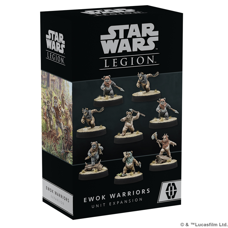 Star Wars Legion:  Ewok Warriors Unit Expansion