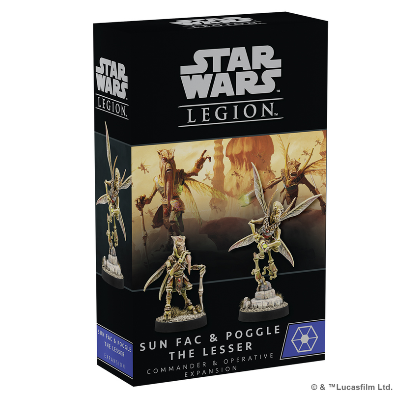 Star Wars Legion: Sun Fac & Poggle The Lesser