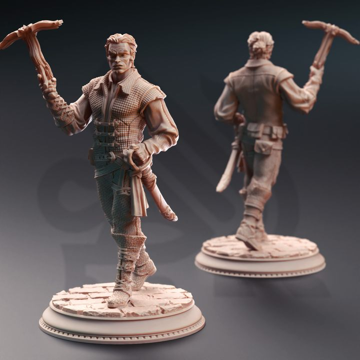 Bandit Swashbuckler Thugs - Rossa Cartel Enforcers | DM Stash | DnD | Fantasy | Miniature