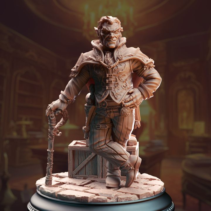 Halfling Crime Lord - Skillet the Boss | DM Stash | DnD | Fantasy | Miniature