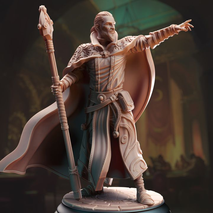 Human Illusionist Wizard - Jonas the Trick | DM Stash | DnD | Fantasy | Miniature