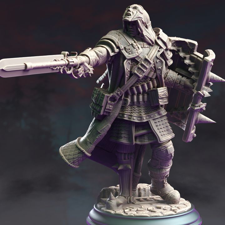 Veteran Vampire Hunter - Dane | DM Stash | DnD | Fantasy | Miniature