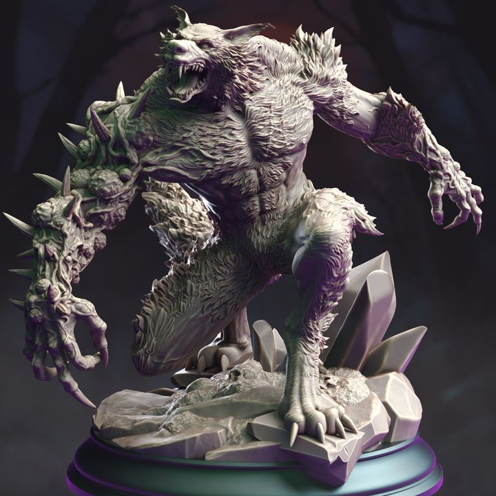 Werewolf Abomination - Bloodclaw | DM Stash | DnD | Fantasy | Miniature