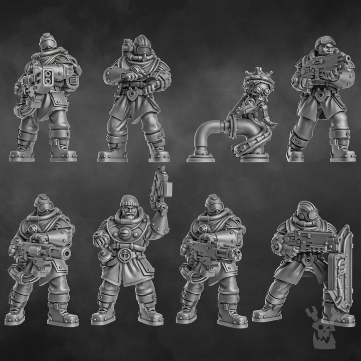 Navy Special Forces Squad 2 | DakkaDakka | Grim Dark | Fantasy | One Page Rules