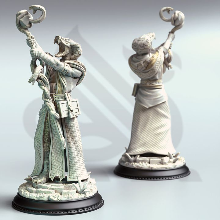 Yuan-Ti Cultists - Shyasara | DM Stash | DnD | Fantasy | Miniature