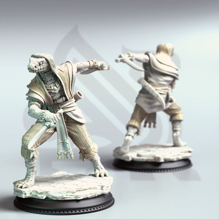 Yuan-Ti Cultists - Shyasara | DM Stash | DnD | Fantasy | Miniature