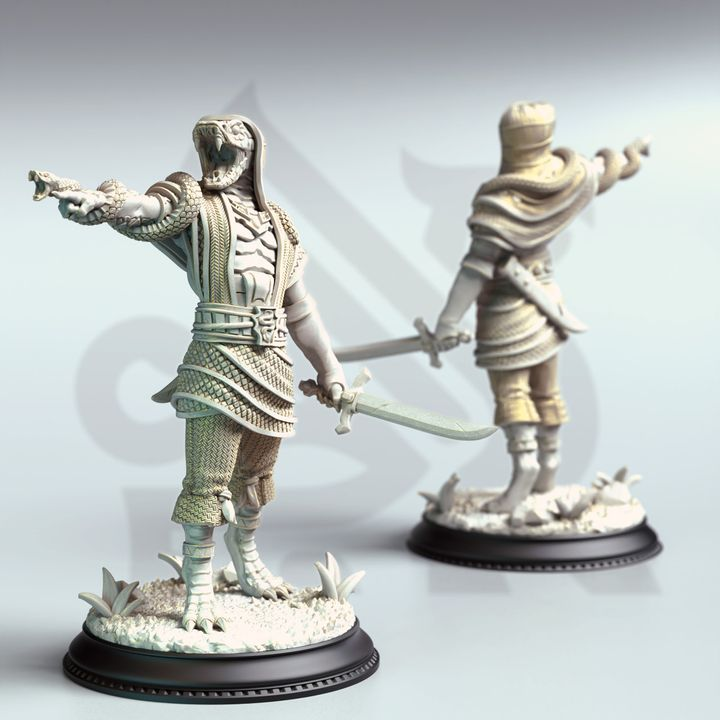 Yuan-Ti Cultists - Shyasara | DM Stash | DnD | Fantasy | Miniature