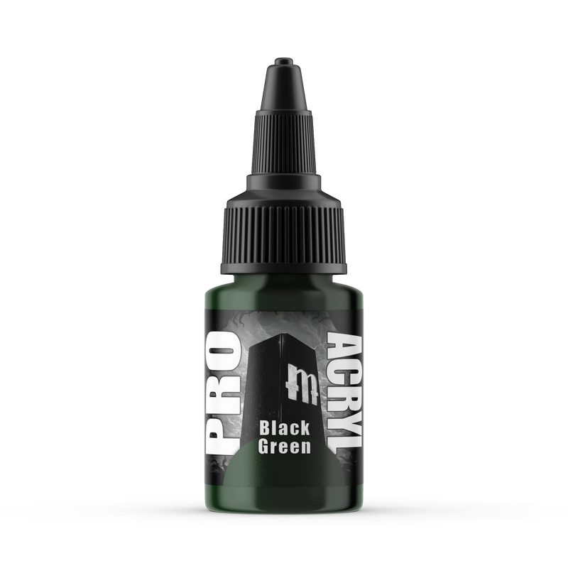 Monument Hobbies Pro Acryl Standard Black Green 22ml